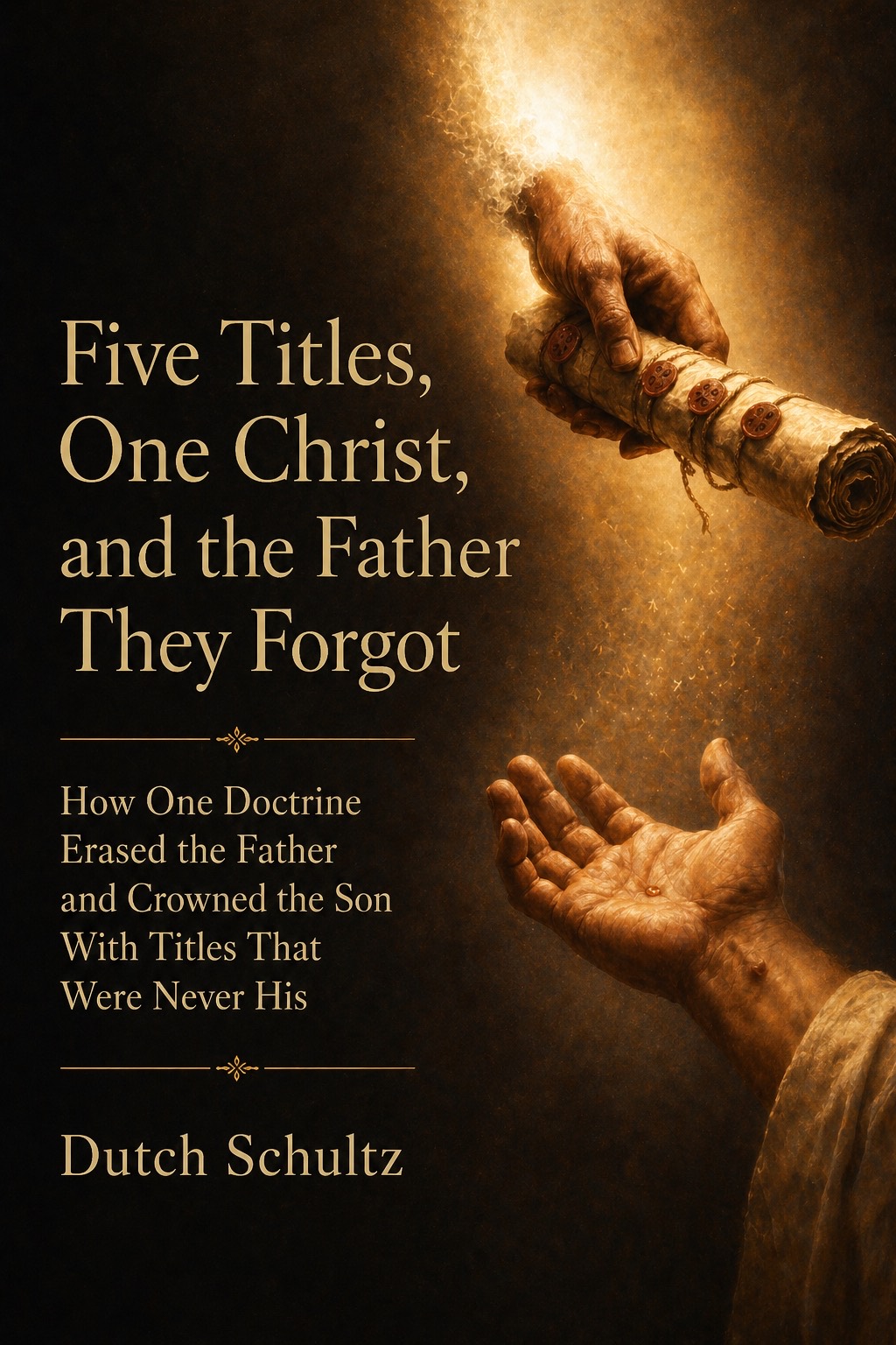 Five Titles, One Christ, and the Father They Forgot — book cover